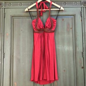 Like new SKY halter dress sz Med